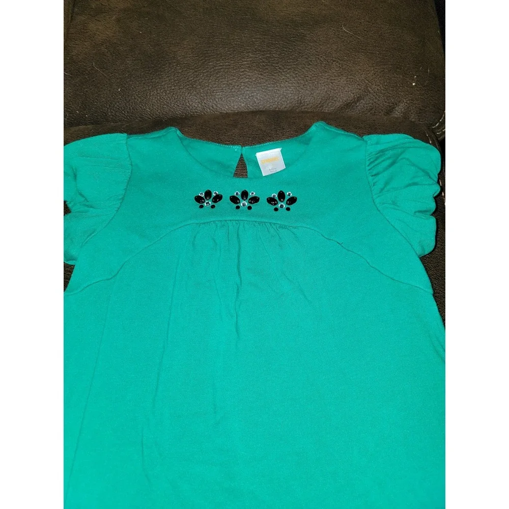 Gymboree fancy dalmatian dress‎ dress with jewels size 5
